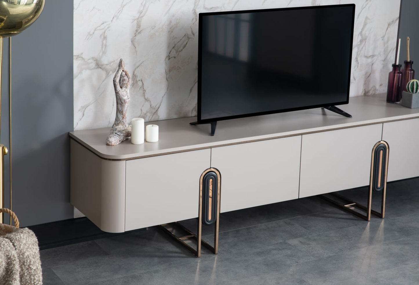 Ottoman Modern TV Cabinet