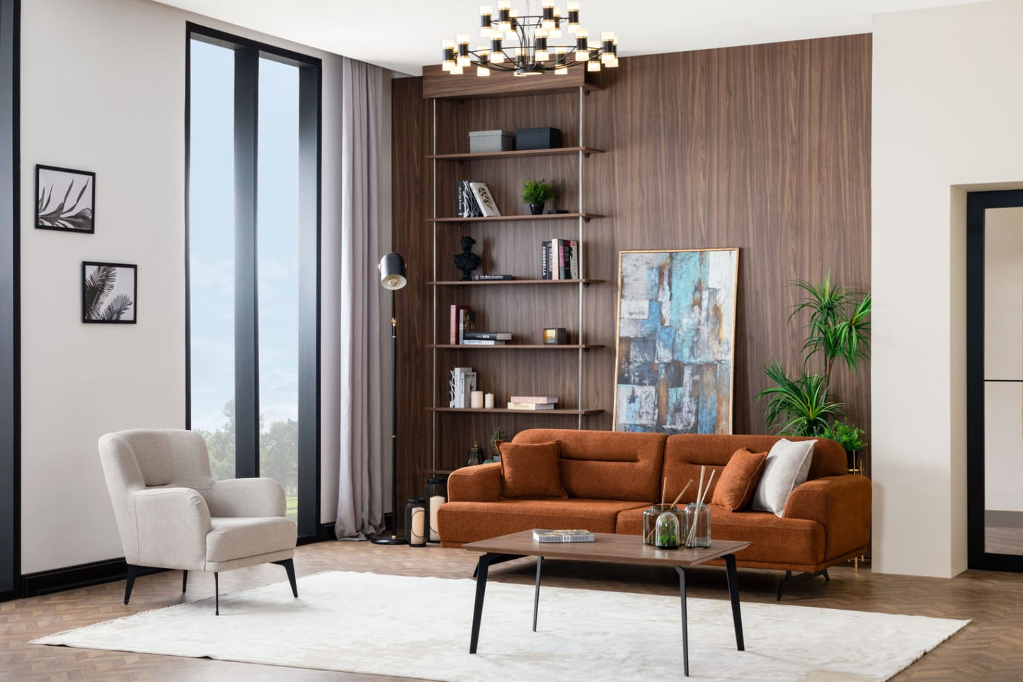 AQUA 3 SEATER SOFA Set