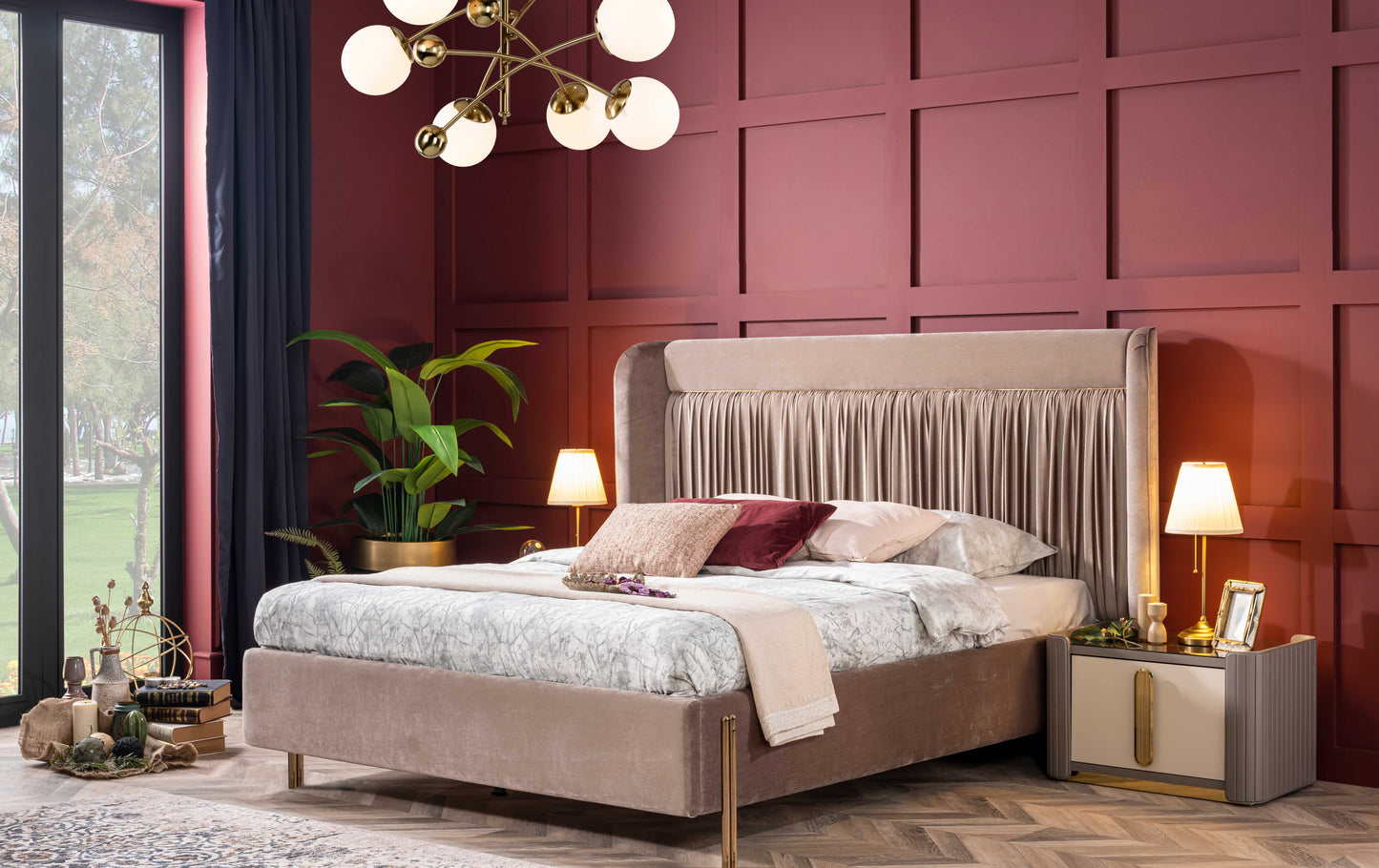 FLORYA Bed - King Size