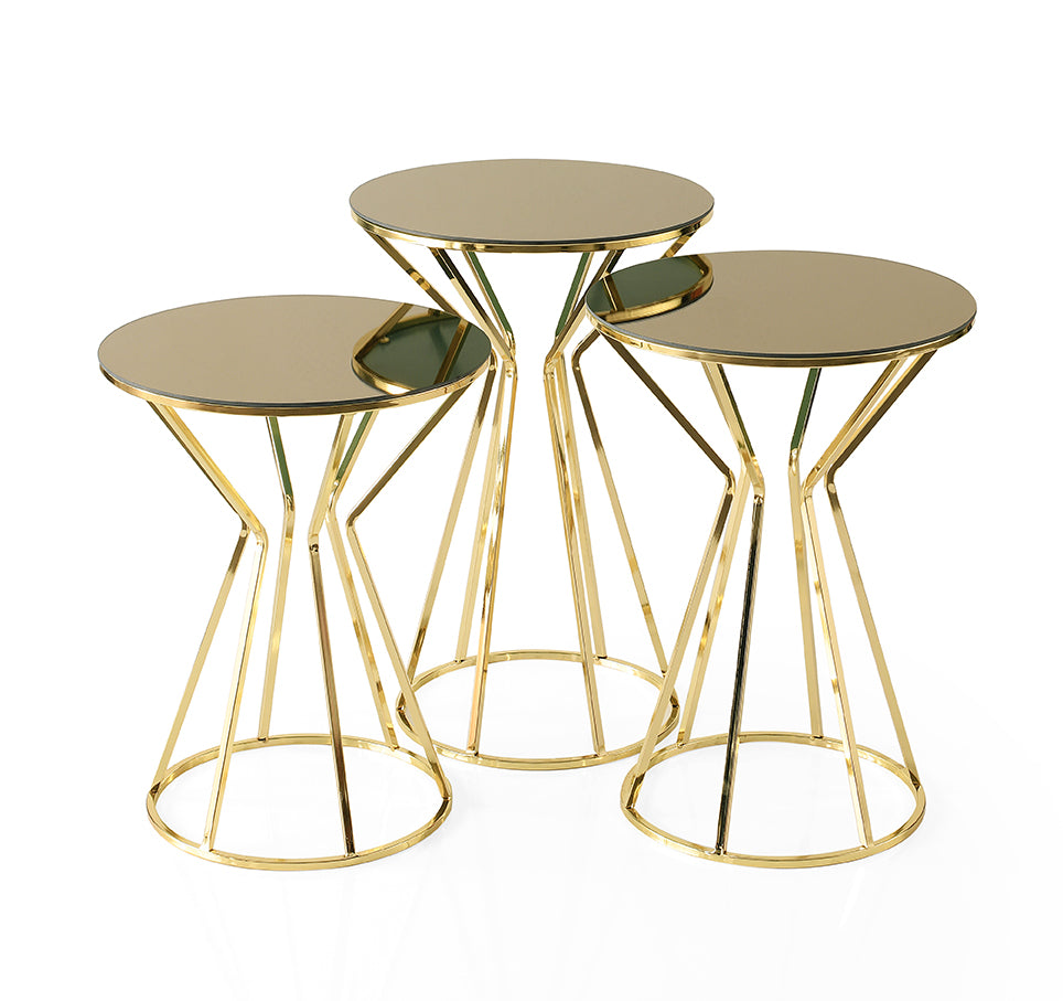 SAND GLASS SIDE TABLE (Pre Order)