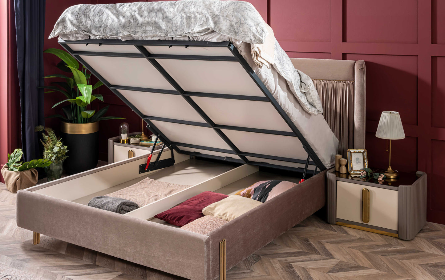 FLORYA Bed - King Size