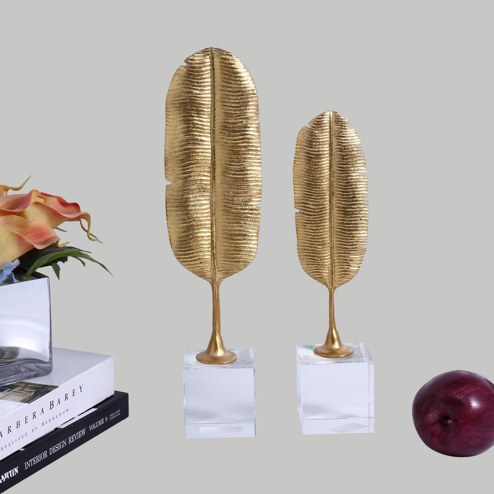 Crstyal Gold Leaf Set