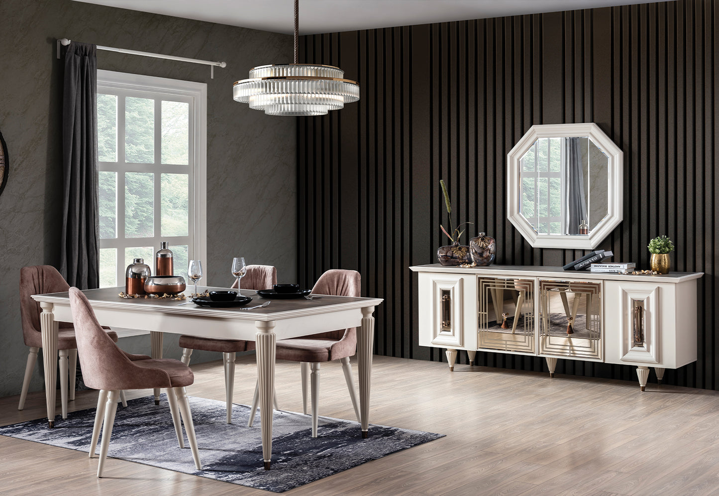 NİRVANA - Buffet Cabinet with Mirror