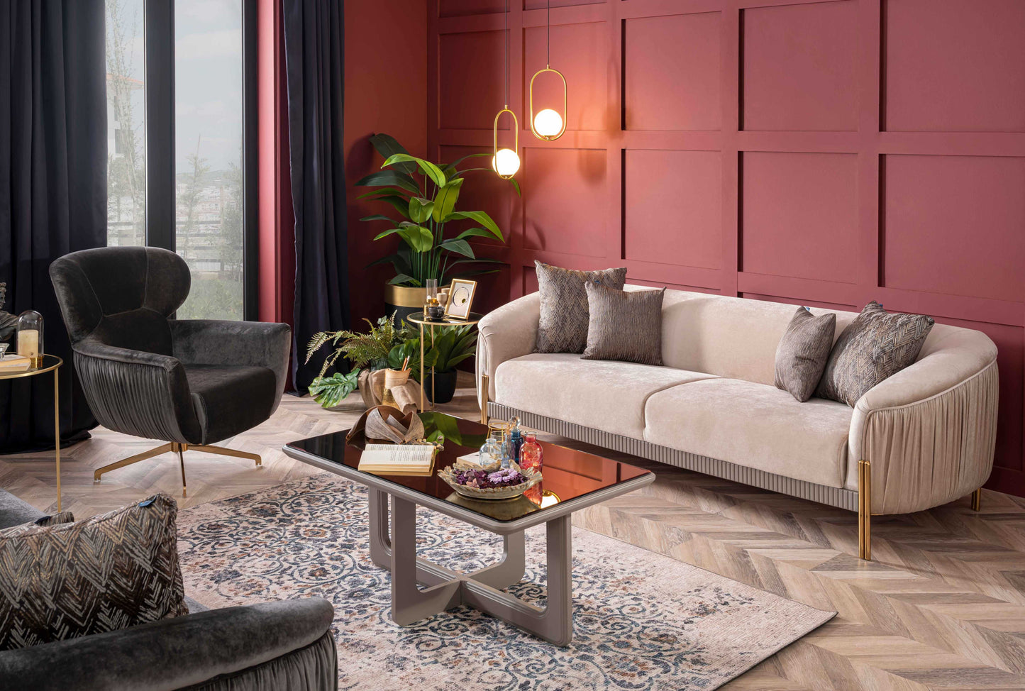 FLORYA - Sofa ( 3 Seater )