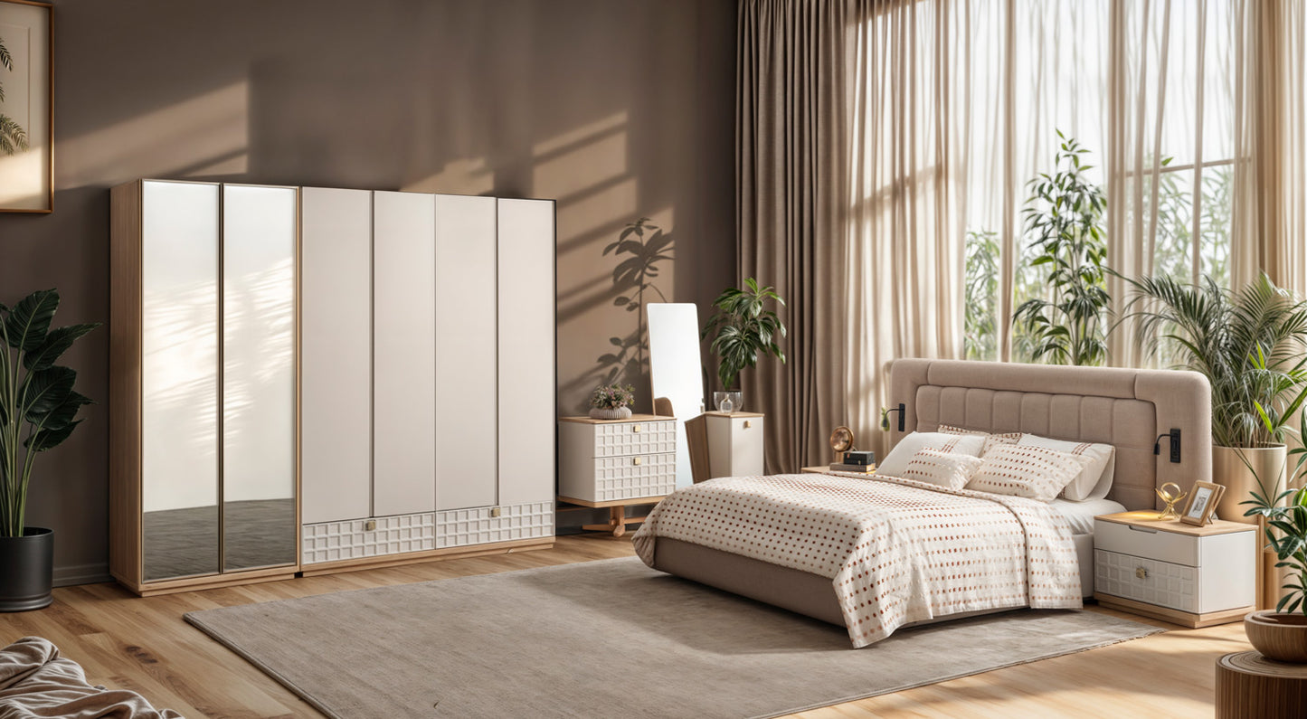 Cunda Bedside Table( 2 Paired )