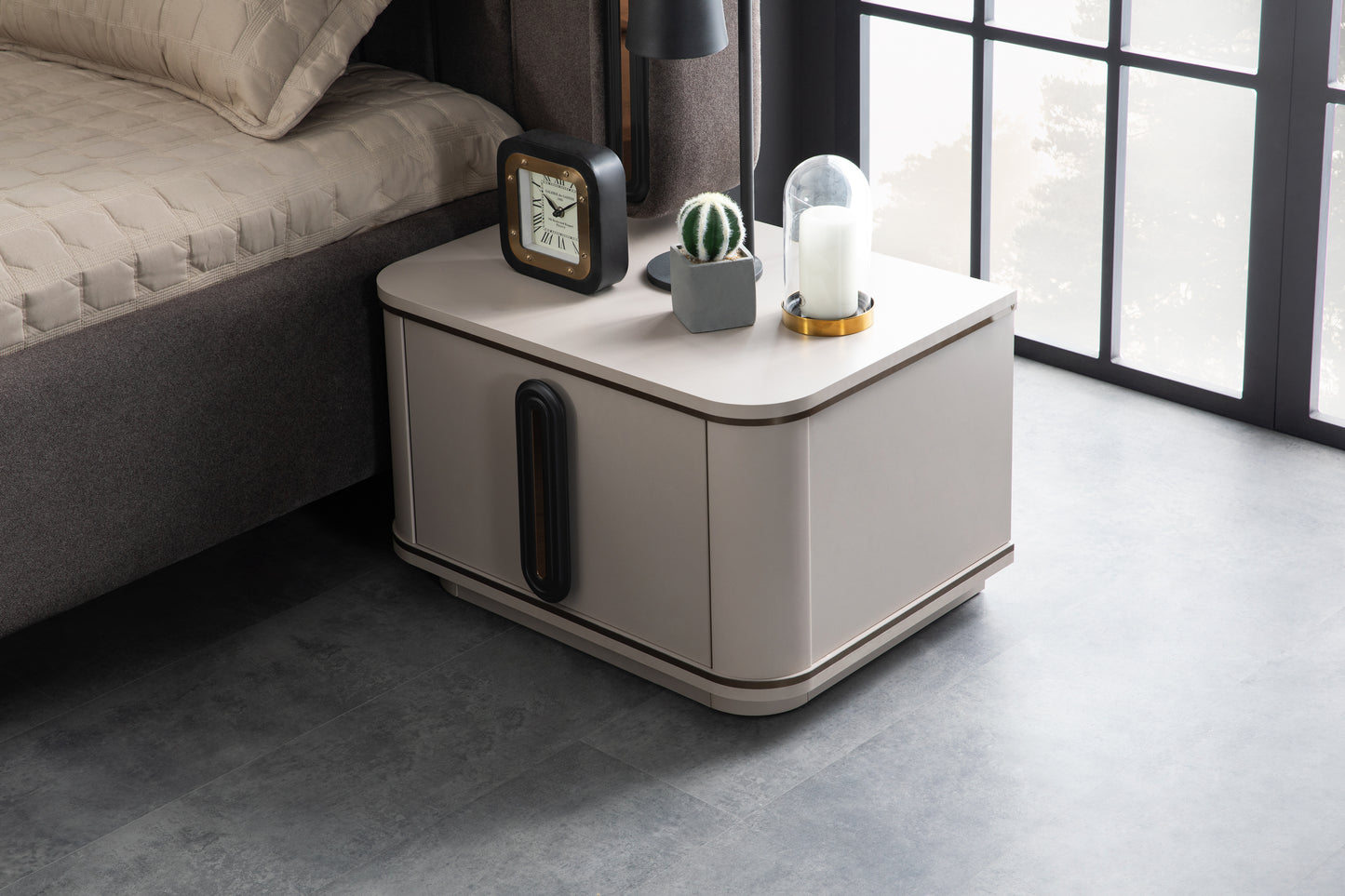 Ottoman Bedside Table