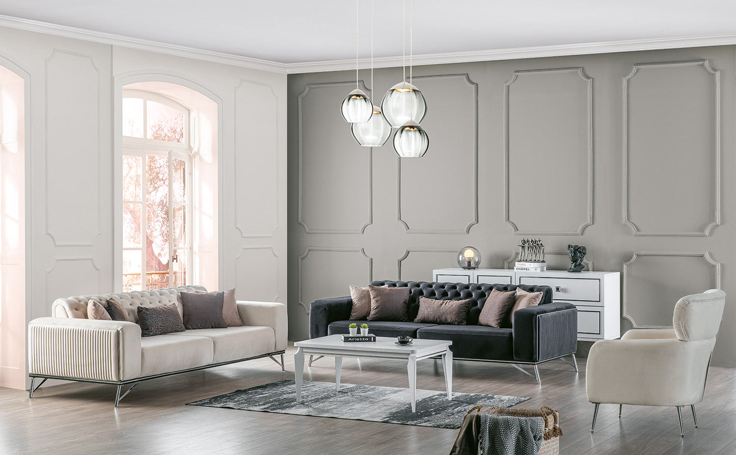 Mudanya Sofa (3 and 1 seater)