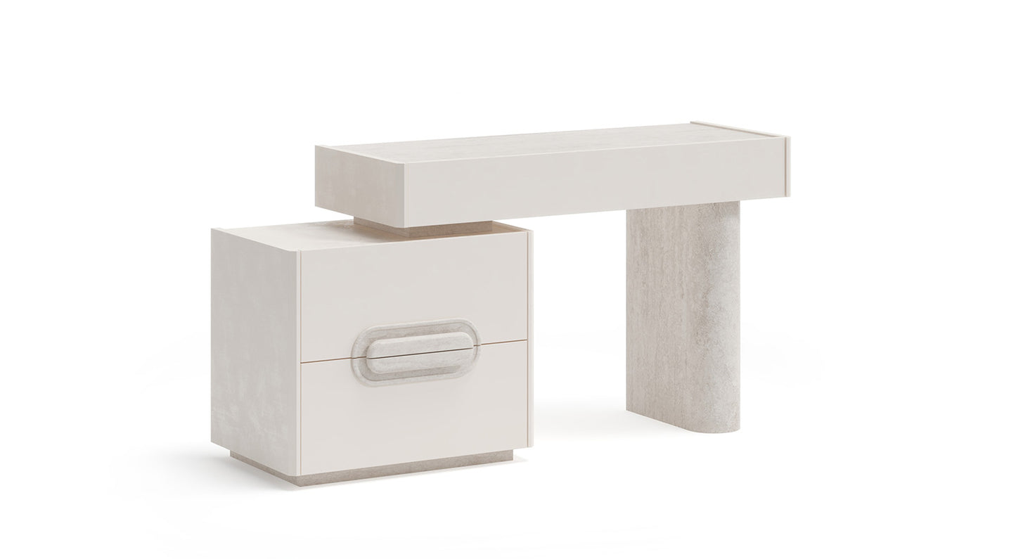Traverta Dresser with Mirror
