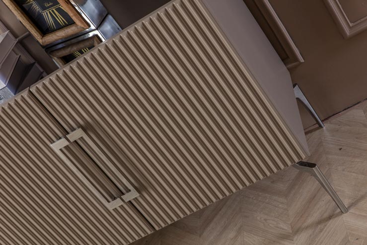 ZIRKON - Buffet Cabinet with Mirror