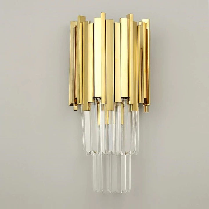 Luxury Crystal Wall Light - Dimension 23cm / Warm Light