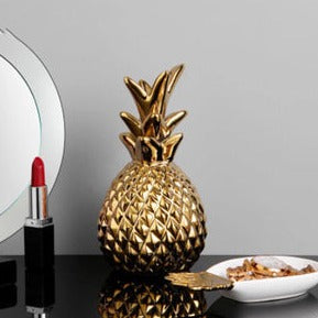 Gold Pineapple Décor