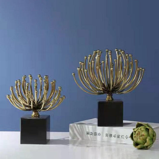 Black Marble Golden Tree Set
